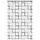 Rideau de douche enroulable 160x240cm - Motif carré - Jusqu'à -33%