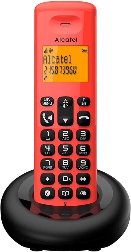Téléphone fixe sans fil DECT - 22% de remise - Noir