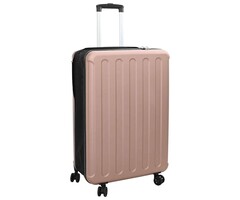 Vidaxl Valise rigide ABS Or rose 76cm - 39% de remise