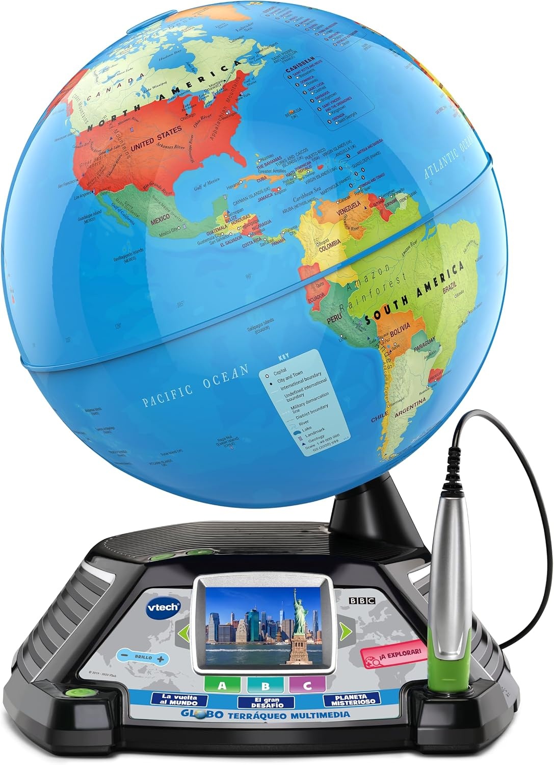 Globe terrestre interactif multimédia 28 cm - 25% de remise