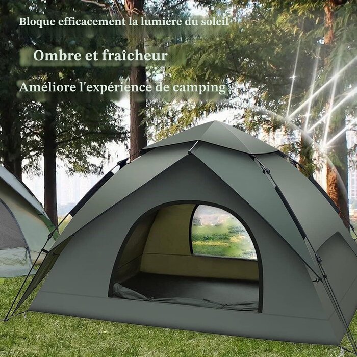 Tente Pop-up Automatique 3 Places - Jusqu'à 33% de remise sur nos modèles