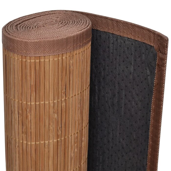 Vidaxl Tapis en bambou marron 160 x 230 cm - Jusqu'à -34% sur le retour
