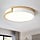 Plafonnier LED 40cm 36W design bois et métal - Jusqu'à 33% de réduction