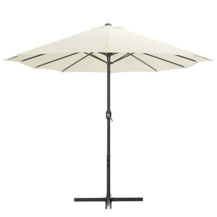 Vidaxl Parasol de jardin 460x270 cm - Sable - Jusqu'à 35% de réduction