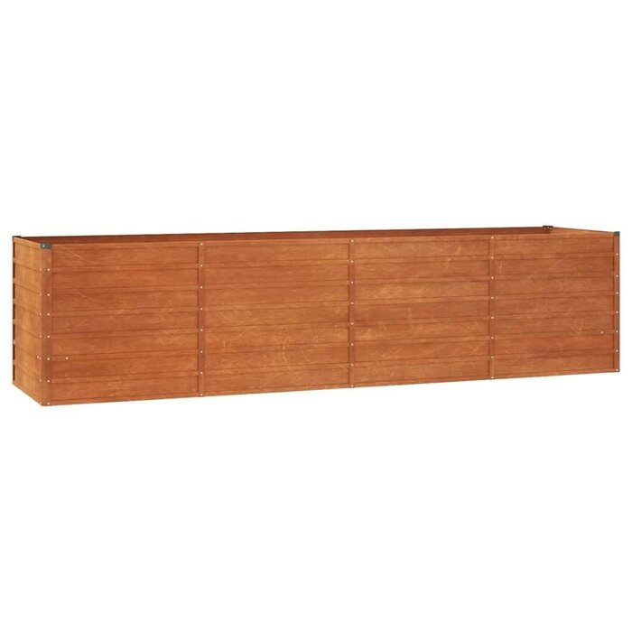 Vidaxl Grande Jardinière en Acier Corten 320cm - Jusqu'à 30% de remise