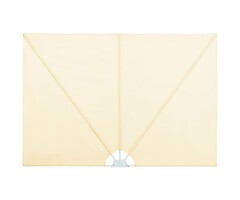 Vidaxl Store banne pliable 400x200 cm crème - 55% de remise