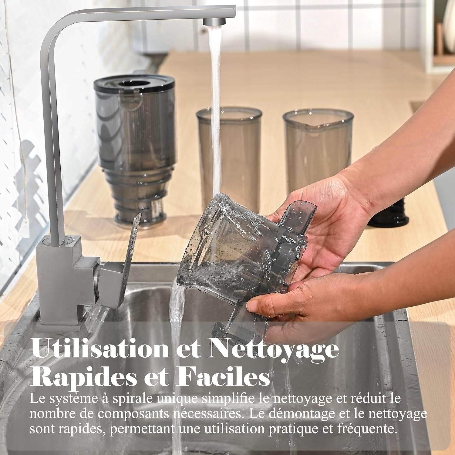 Extracteur de jus à froid 200W - Large ouverture 108mm - Jusqu'à -34%