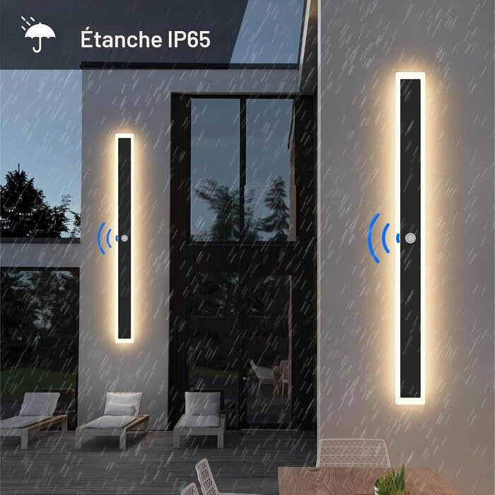 Applique Murale LED 100 cm avec Détecteur - Jusqu'à -34% sur votre éclairage