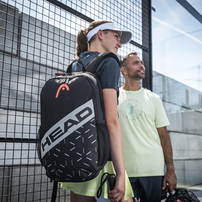 Sac à dos de tennis 21L pour 2 raquettes - Noir - Jusqu'à -33%