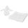 Lot de 100 Serviettes de Table Blanches 50x50cm - Jusqu'à -35% d'économie