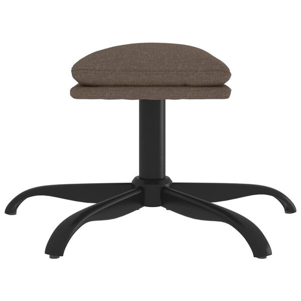 Vidaxl Repose-pieds Taupe 60x60x36 cm - Jusqu'à -33% sur l'outlet