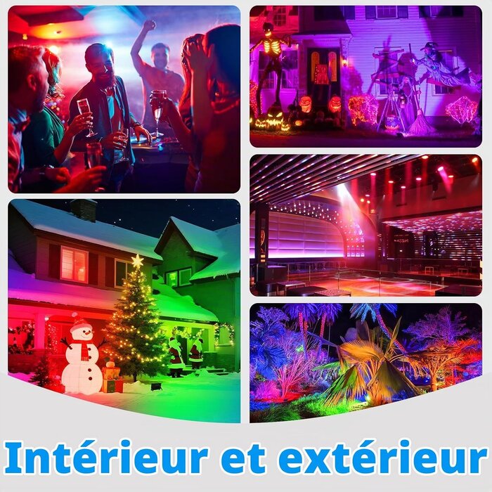 Projecteur LED RGB 100W IP66 - Connecté - Jusqu'à -33% sur l'outlet