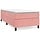 Sommier tapissier velours rose 80x200 cm - Jusqu'à -34% sur le prix