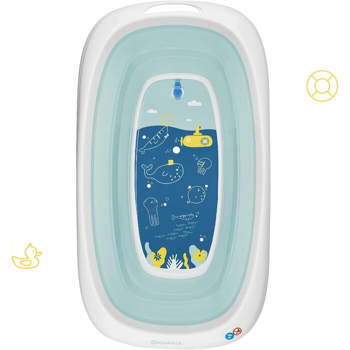 Baignoire bébé pliable 35L - Jusqu'à -32% sur le prix neuf