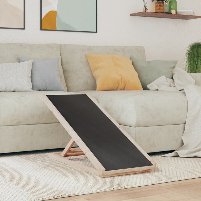 Vidaxl Rampe pour chiens en bois - 100x40 cm - Jusqu'à 33% de remise