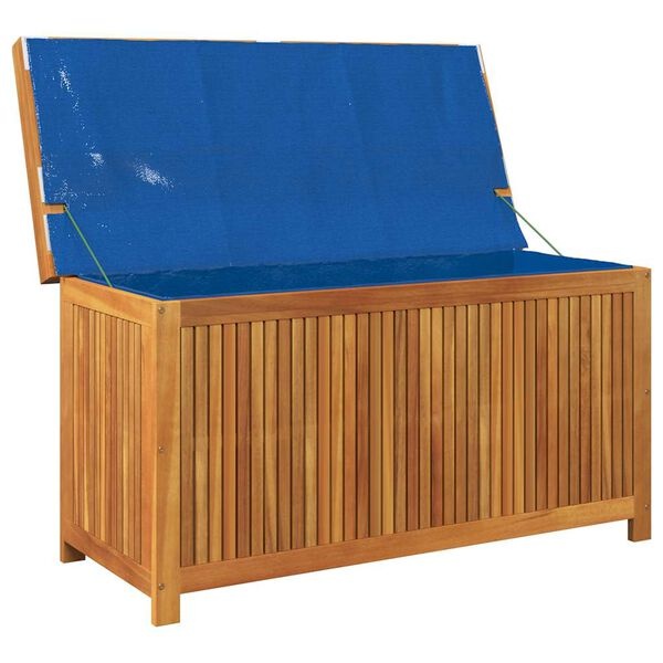 Vidaxl Coffre de jardin en bois d'acacia 113cm - Jusqu'à 35% de réduction