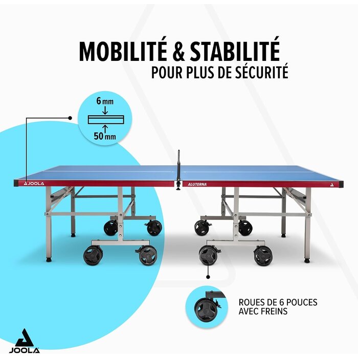 Table de ping-pong d'extérieur 274cm - Jusqu'à -35% sur nos modèles outlet