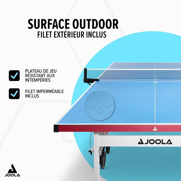Table de ping-pong d'extérieur 274cm - Jusqu'à -35% sur nos modèles outlet