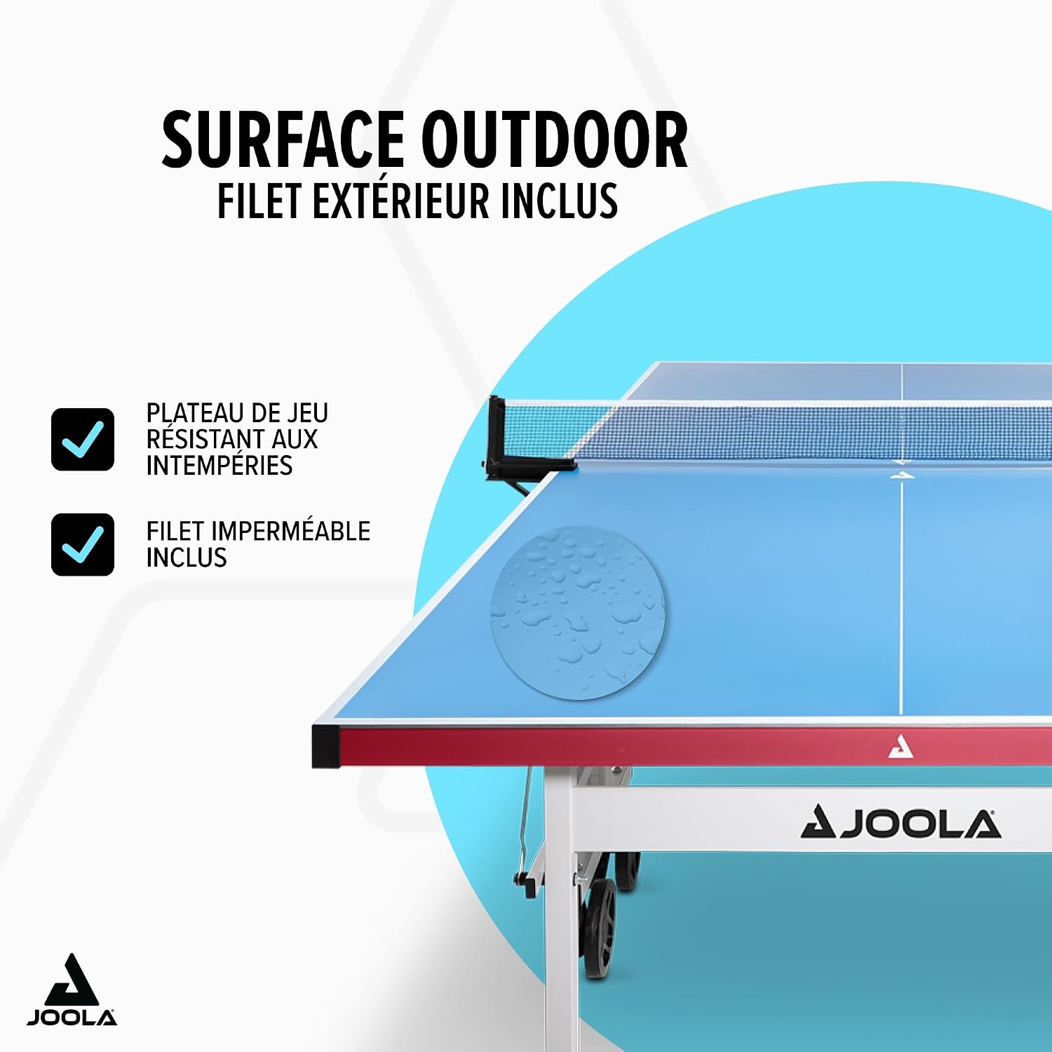 Table de ping-pong d'extérieur 274cm - Jusqu'à -35% sur nos modèles outlet