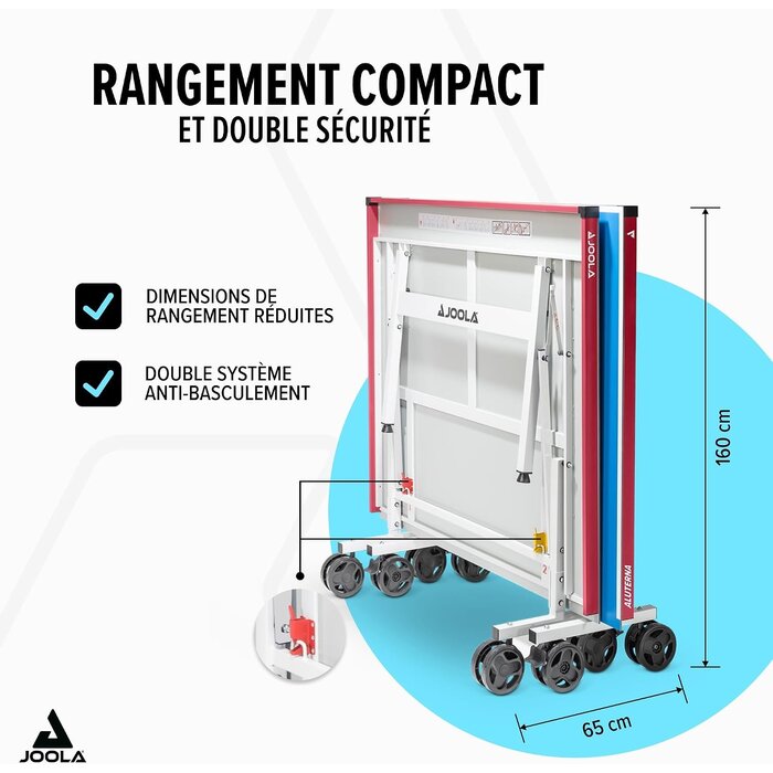 Table de ping-pong d'extérieur 274cm - Jusqu'à -35% sur nos modèles outlet