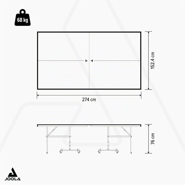 Table de ping-pong d'extérieur 274cm - Jusqu'à -35% sur nos modèles outlet