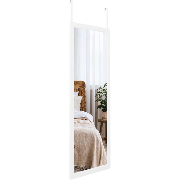 Miroir Rectangulaire 45x119 cm Blanc - Jusqu'à -29% sur le Prix Outlet