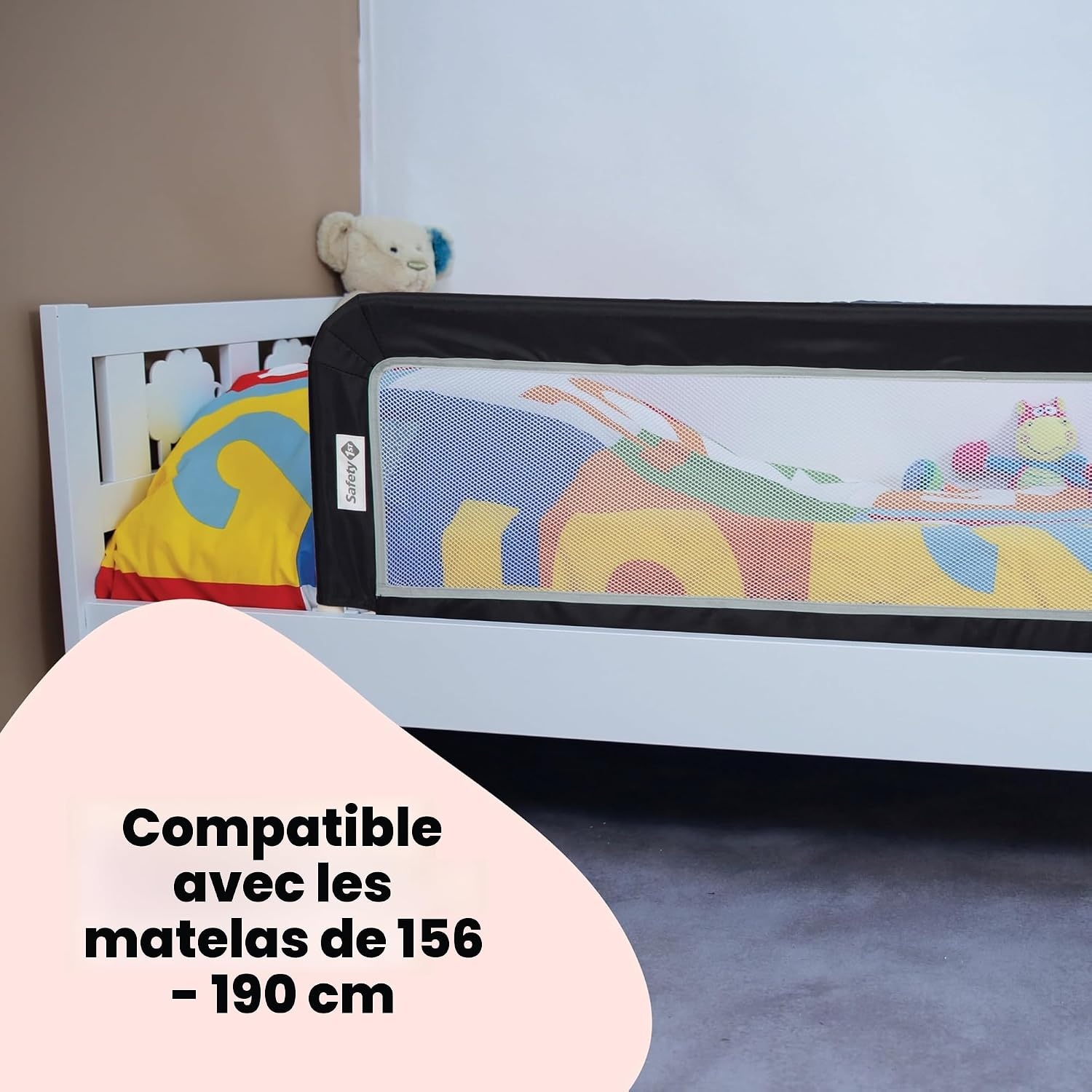 Amazon Barrière de lit portable pour enfant - Gris - Pliable - Jusqu'à -31%