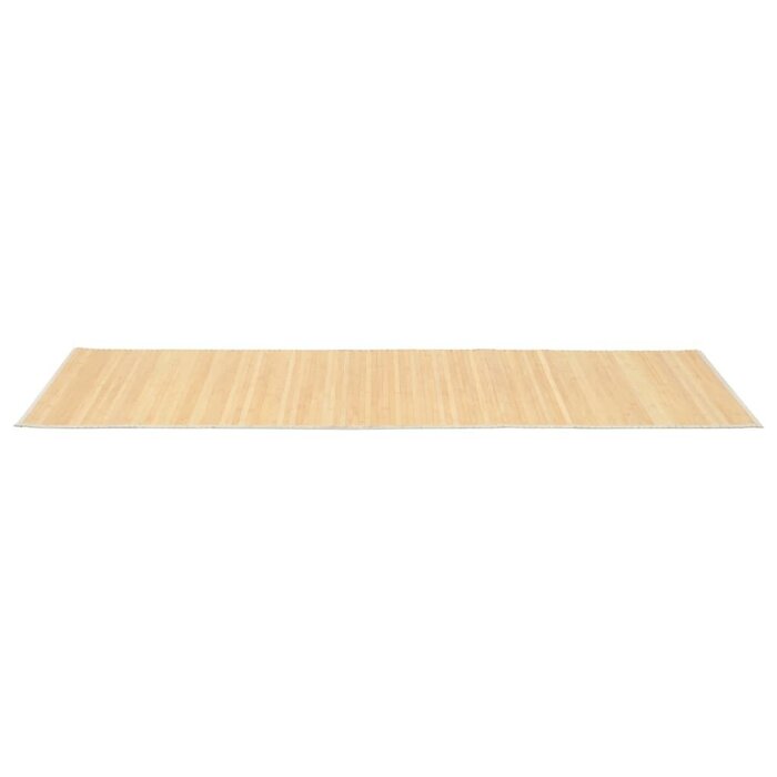 Vidaxl Tapis en bambou naturel 80x200 cm - Jusqu'à 33% de remise