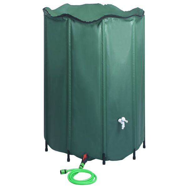 Vidaxl Récupérateur d'eau de pluie 1350L Pliable - Jusqu'à -35% en Outlet
