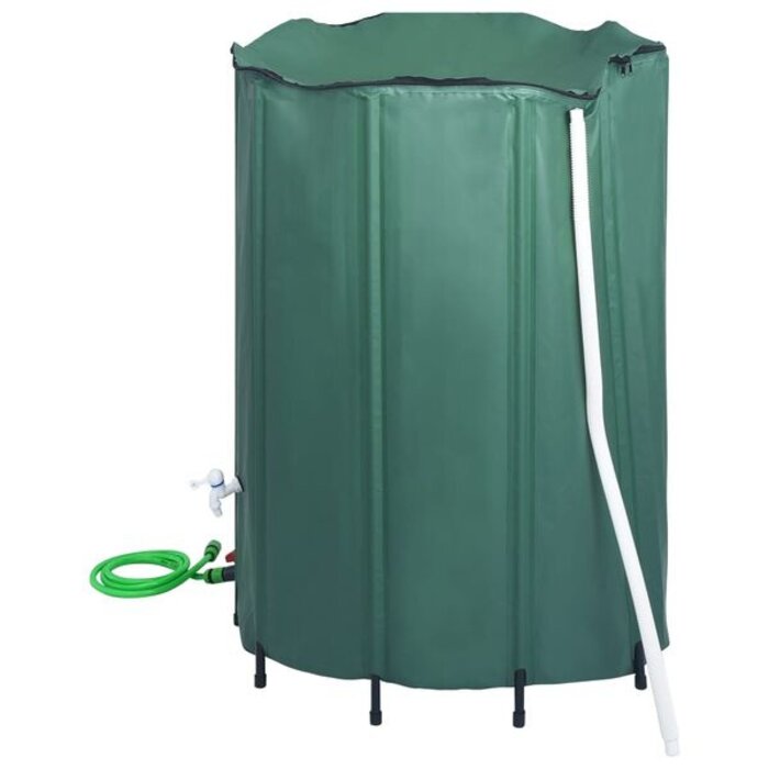 Vidaxl Récupérateur d'eau de pluie 1350L Pliable - Jusqu'à -35% en Outlet