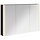 Armoire de toilette miroir chêne noir 103,5cm - Jusqu'à -35% outlet