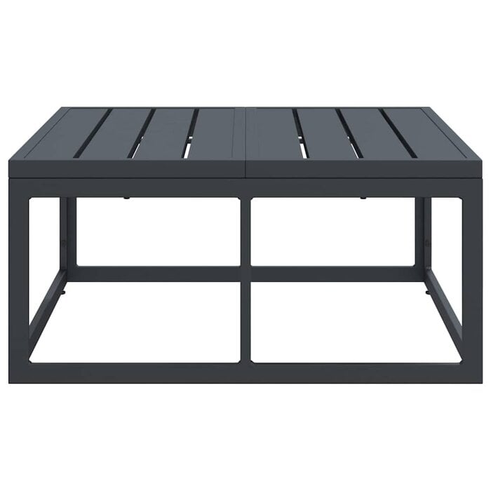 Vidaxl Table de jardin basse en acier anthracite - Jusqu'à -34%
