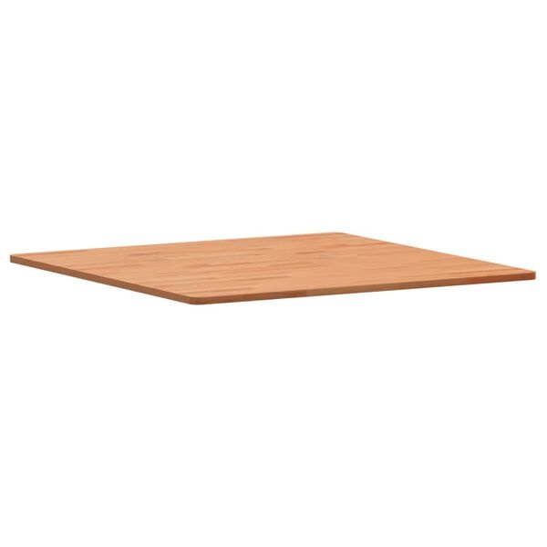 Vidaxl Plateau de table carré en hêtre massif 80x80 cm - Jusqu'à 34% de remise