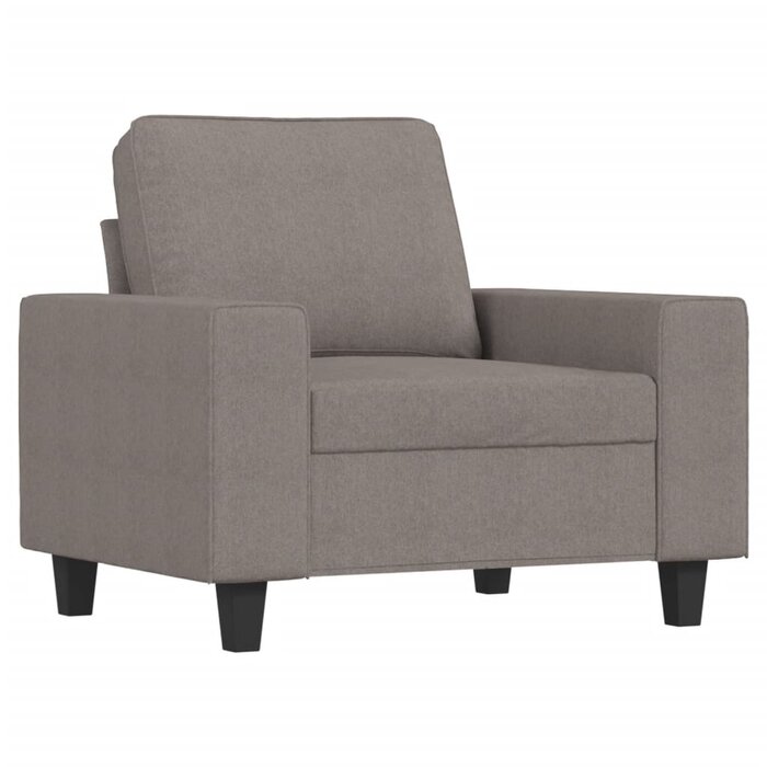 Vidaxl Fauteuil taupe 60 cm : design moderne et confortable jusqu'à -35%