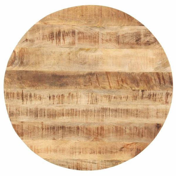 Vidaxl Plateau de table rond 80cm en bois de manguier massif - Jusqu'à -35%