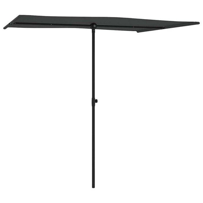 Vidaxl Parasol rectangulaire 2x1,5m Anthracite - Jusqu'à 38% de remise
