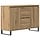 Buffet bas chêne artisan 101,5 cm - Jusqu'à 35% de remise