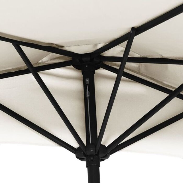 Vidaxl Parasol de balcon demi-lune 300x155 cm - Jusqu'à 33% de remise