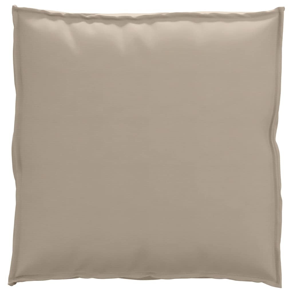Vidaxl Coussin de palette taupe 70x70x12cm - Jusqu'à -33% sur l'outlet