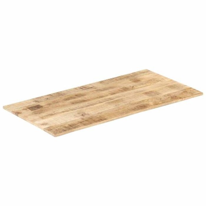 Vidaxl Plateau de table en bois de manguier massif 100 x 60 cm - Jusqu'à -35%