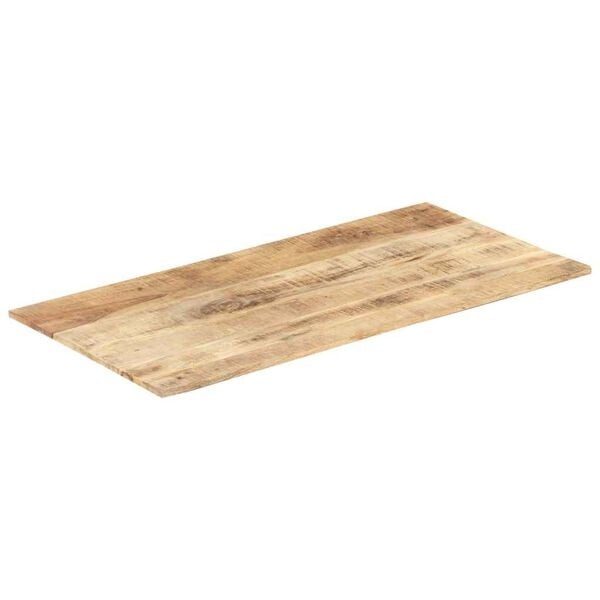 Vidaxl Plateau de table en bois de manguier massif 100 x 60 cm - Jusqu'à -35%
