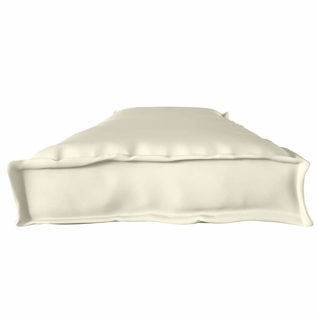 Coussin pour palette Oxford crème 180x40cm - Jusqu'à 33% de remise