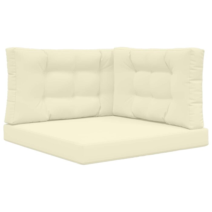Coussin de banc d'extérieur 80x80cm crème - Jusqu'à 33% de remise
