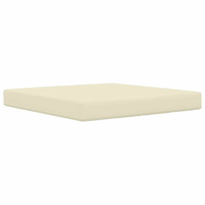 Coussin de banc d'extérieur 80x80cm crème - Jusqu'à 33% de remise