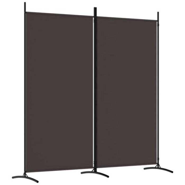 Vidaxl Paravent 2 panneaux 175x180 cm marron - Jusqu'à -32%