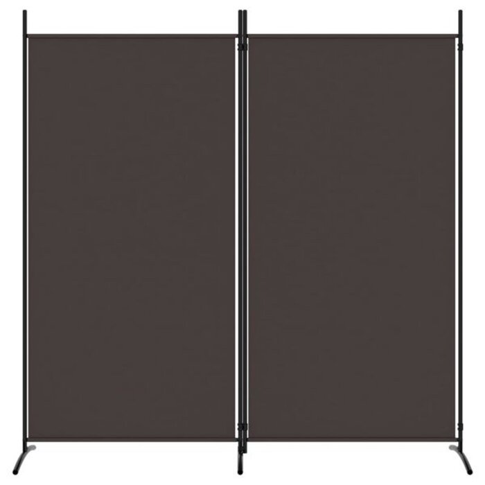 Vidaxl Paravent 2 panneaux 175x180 cm marron - Jusqu'à -32%