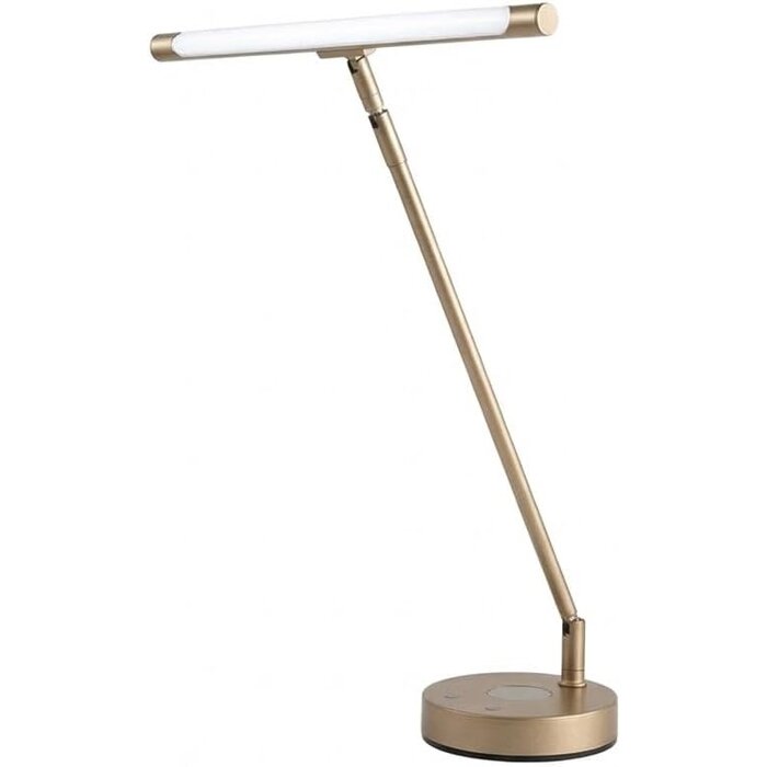Lampe de piano LED Premium - Recharge sans fil - Or mat - Jusqu'à -34%