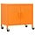 Meuble de rangement en acier orange 60x35x56 cm - Jusqu'à 35% de réduction