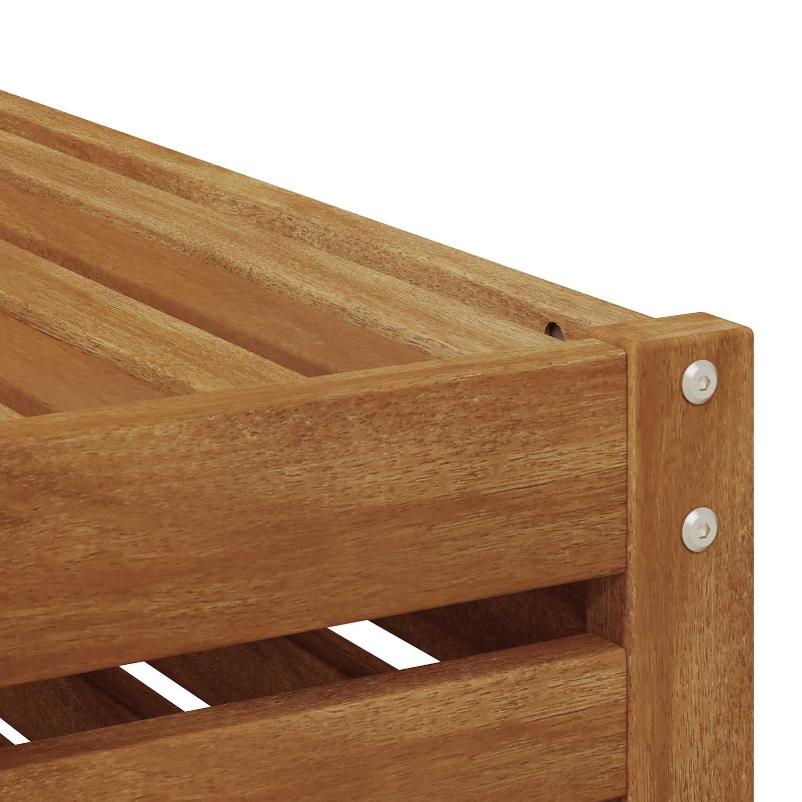 Vidaxl Canapé d'extrémité en bois d'acacia - Jusqu'à 34% de remise