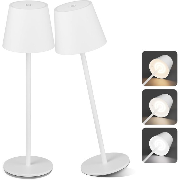 Lot de 2 Lampes de Table Sans Fil - Design Moderne - Jusqu'à -33%